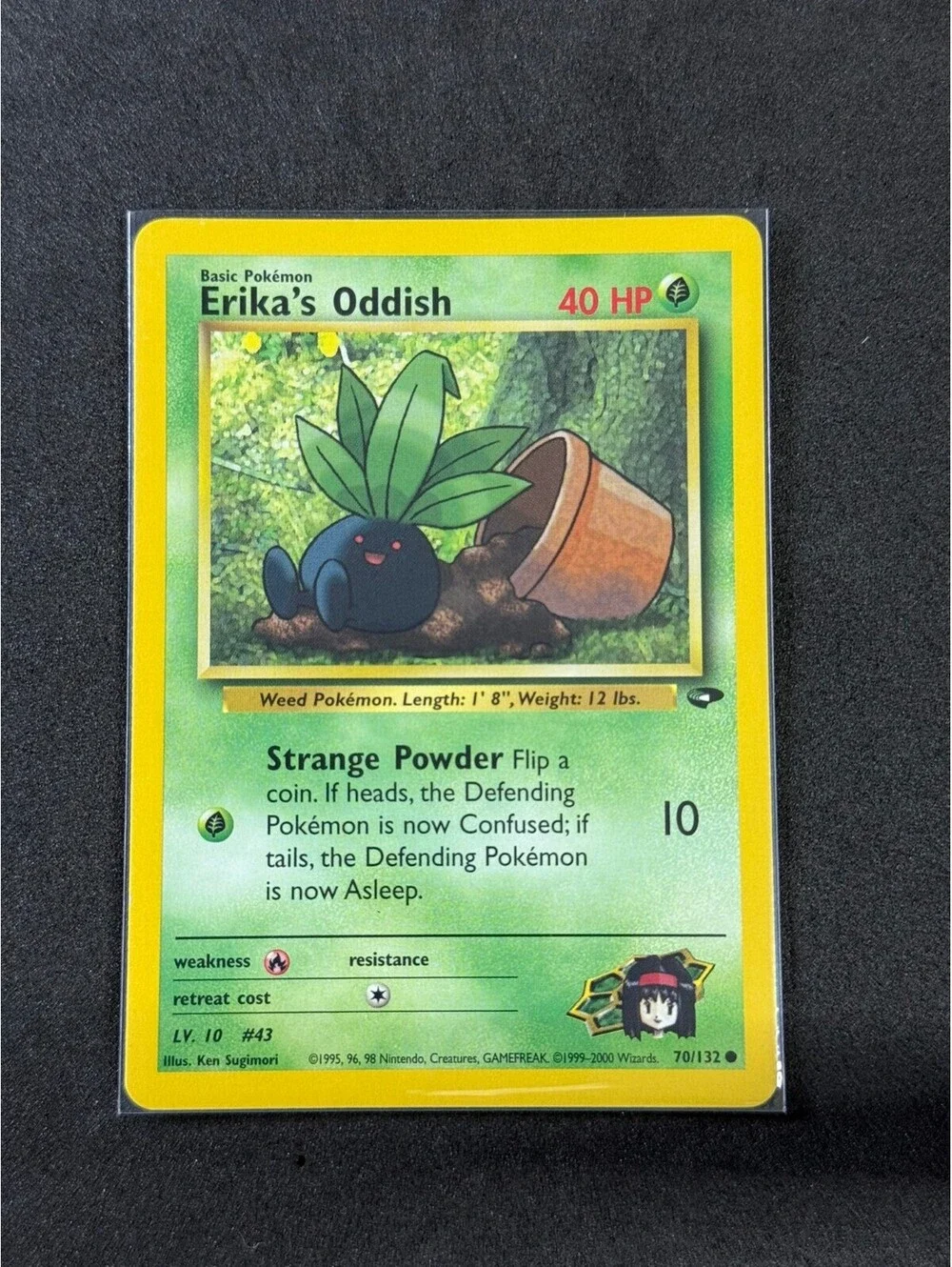 Erika's Oddish Gym challenge Card 70/132